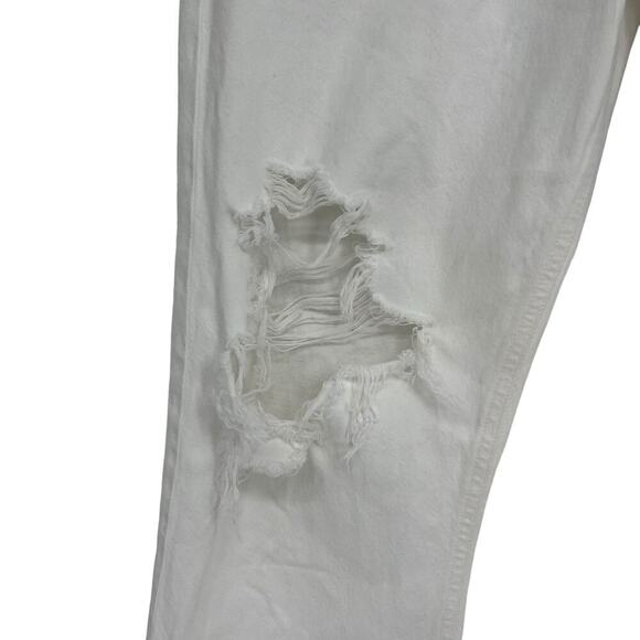 Revolve x AGOLDE 90’s Mid Rise Loose Fit Jeans Distressed Varnish White 29 - Picture 8 of 14